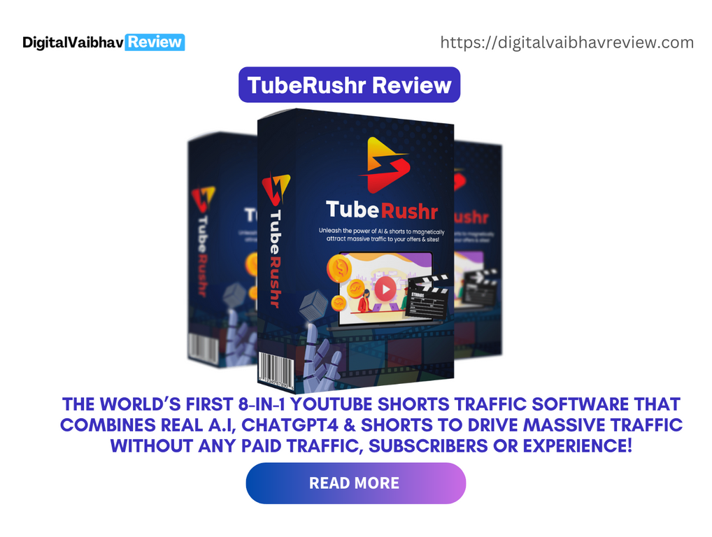 Generate Traffic and Sales with TubeRushrs YouTube Shorts Videos